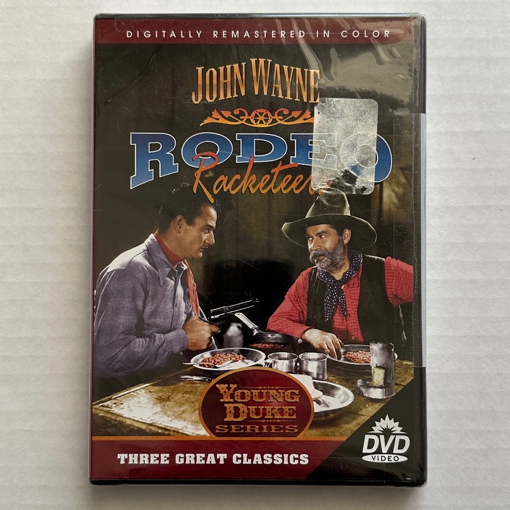 Brand New, Sealed - John Wayne Rodeo Racketeers DVD